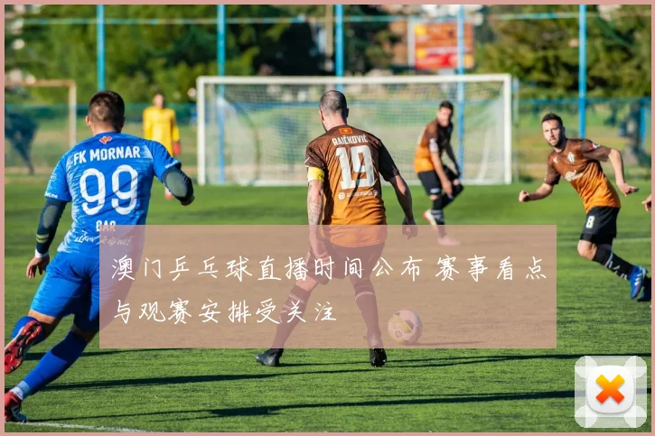 澳门乒乓球直播时间公布 赛事看点与观赛安排受关注
